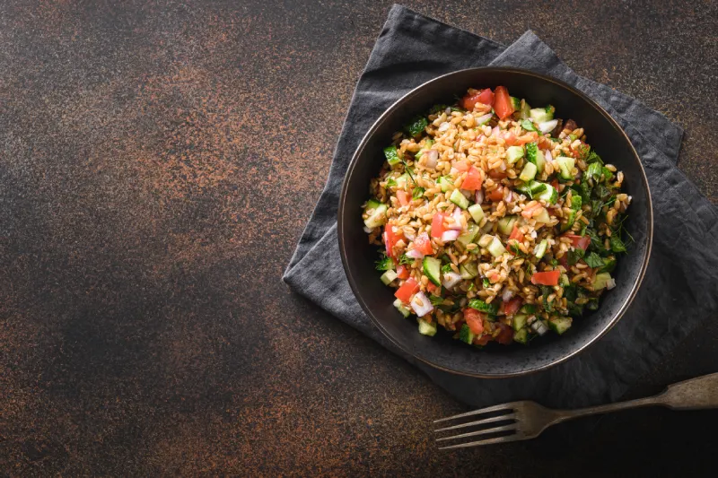 Farro Salad Lunch Box